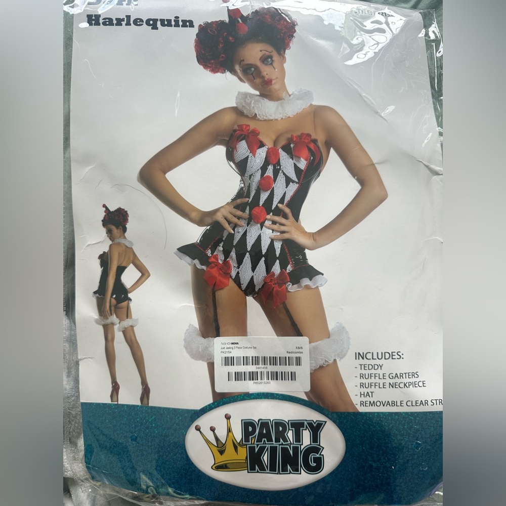 Harlequin Costume by Party King